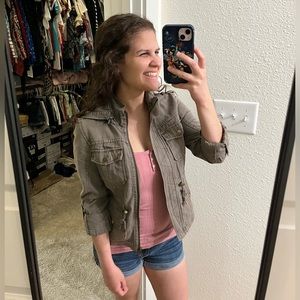 XXS Olive Green American Rag Jacket